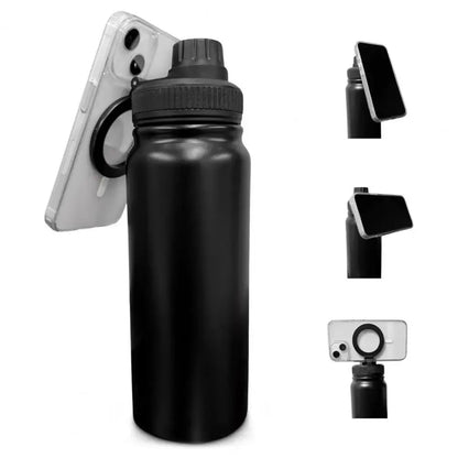 Frostlink Water Bottle → Waterfles met Magnetische Telefoonhouder